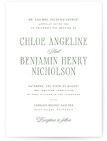 Petite Wedding Invitations