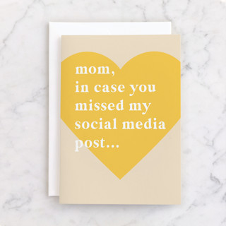 Social Media Post Individual Mother's Day Greeting Cards