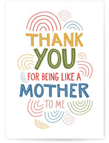 Being Like a Mother to Me