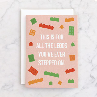 Legos Individual Mother's Day Greeting Cards