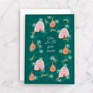 bees knees Individual Mother's Day Greeting Cards