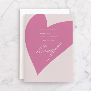 mother and daughter Individual Mother's Day Greeting Cards