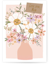 Mothers day flowers Individual Mother's Day Greeting Cards