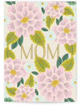 Mom Floral Individual Mother's Day Greeting Cards