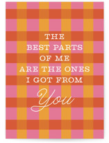 Best of Me Individual Mother's Day Greeting Cards