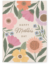 Spring Florals Individual Mother's Day Greeting Cards