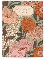 Brave Mama Individual Mother's Day Greeting Cards