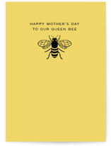Queen Bee Individual Mother's Day Greeting Cards