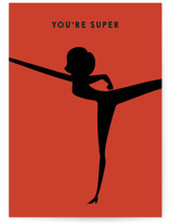 Disney And Pixar's Elastigirl Individual Mother's Day Greeting Cards