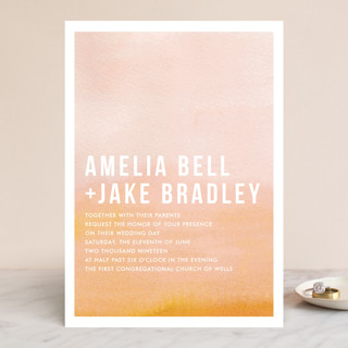 Ombre Wedding Invitations