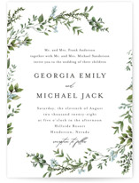 Romantic Florals Wedding Invitations
