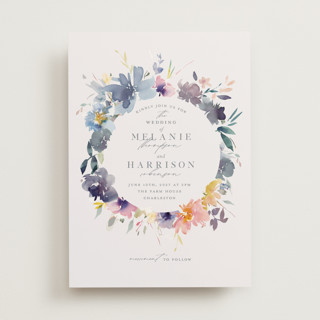 Cheerful Bouquet Wedding Invitations