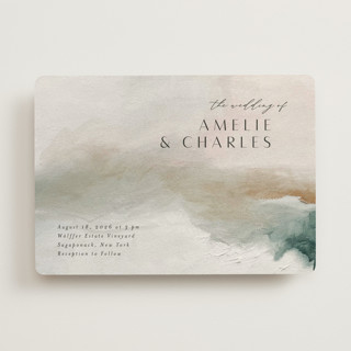 Sunset Waves Wedding Invitations
