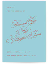 Vivid Wedding Invitations