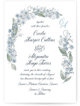 Forget Me Nots Wedding Invitations