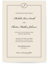 Uptown Formal Wedding Invitations