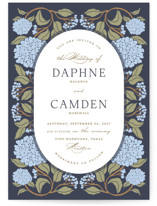 Hydrangea Garden Wedding Invitations