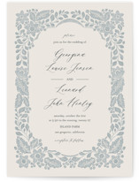 Embroidered Wedding Invitations