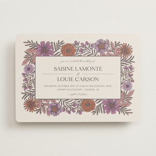 Fleur Wedding Invitations