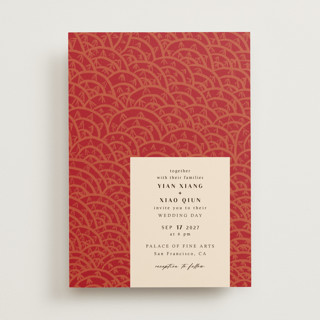 Mizu Pattern Wedding Invitations