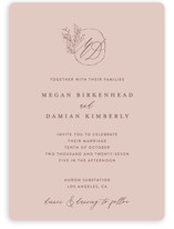 Delicate monogram