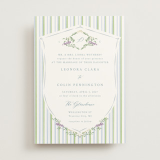 Vintage Whimsy Wedding Invitations