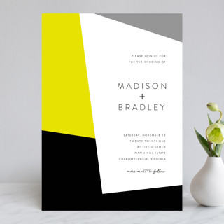 Metropolitan Romance Wedding Invitations