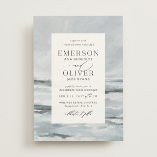Water's Edge Wedding Invitations
