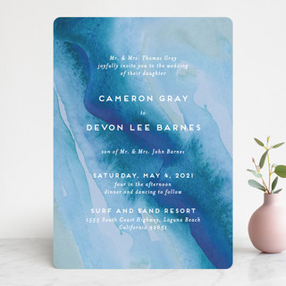 Tide Pools Wedding Invitations