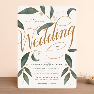 Love Grows Wedding Invitations