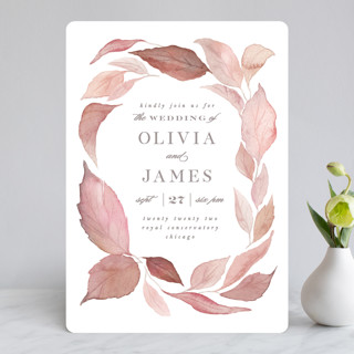Fallen Wedding Invitations
