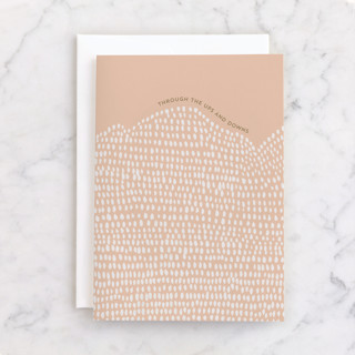 Ups and Downs Individual Sympathy Greeting Cards