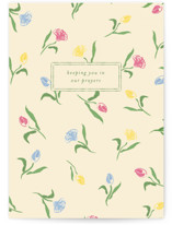 Kept in Prayers Individual Sympathy Greeting Cards