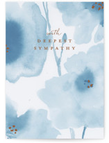 Floral Impressions Individual Sympathy Greeting Cards