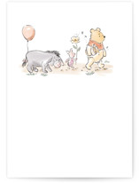 Disney's Winnie Just Because Individual Sympathy Greeting Cards