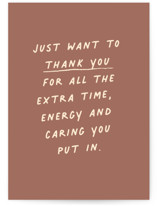 Passing Notes Individual Thank You Greeting Cards