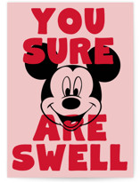Disney's Swell Individual Thank You Greeting Cards