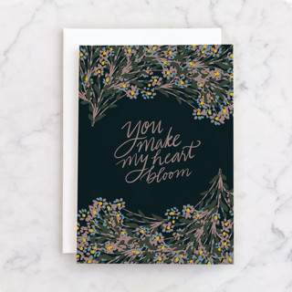 Heart Bloom Individual Valentine's Day Greeting Cards