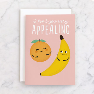 Peel the love Individual Valentine's Day Greeting Cards
