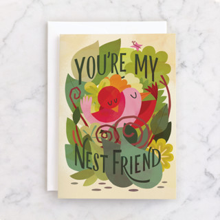 You're My Nest Friend Individual Valentine's Day Greeting Cards