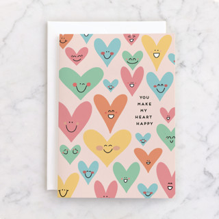 Happy Hearts Individual Valentine's Day Greeting Cards