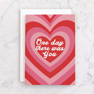 Only You Individual Valentine's Day Greeting Cards