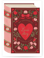 Its a love story Individual Valentine's Day Greeting Cards