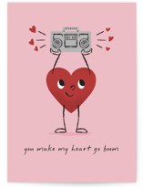 Boom Individual Valentine's Day Greeting Cards