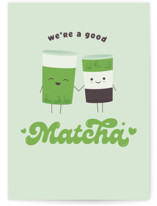 matcha Individual Valentine's Day Greeting Cards