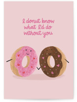 Donut Love Individual Valentine's Day Greeting Cards