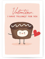 fillings for you Individual Valentine's Day Greeting Cards