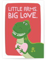 Disney Pixar Toy Story Rex Little Arms Big Love Individual Valentine's Day Greeting Cards