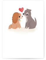 Disney's Lady & Her Tramp Individual Valentine's Day Greeting Cards