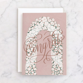 Aisle Arch Individual Wedding Greeting Cards